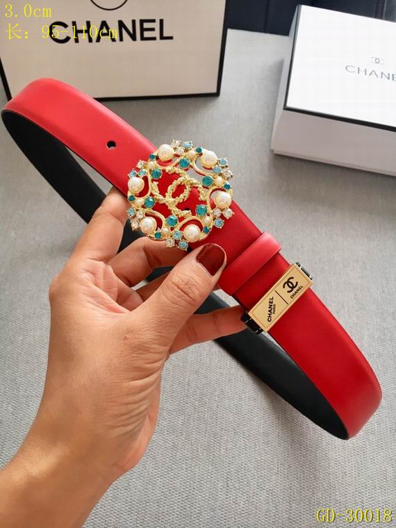 Chanel Belt 30mm 95-110cm 8L77